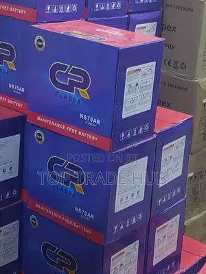 CR Class a MF Car Batteries NS70AR 65ah