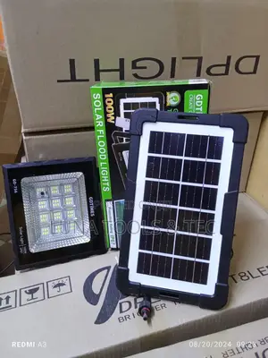 German Technology Solar Flood Lights, 100W.