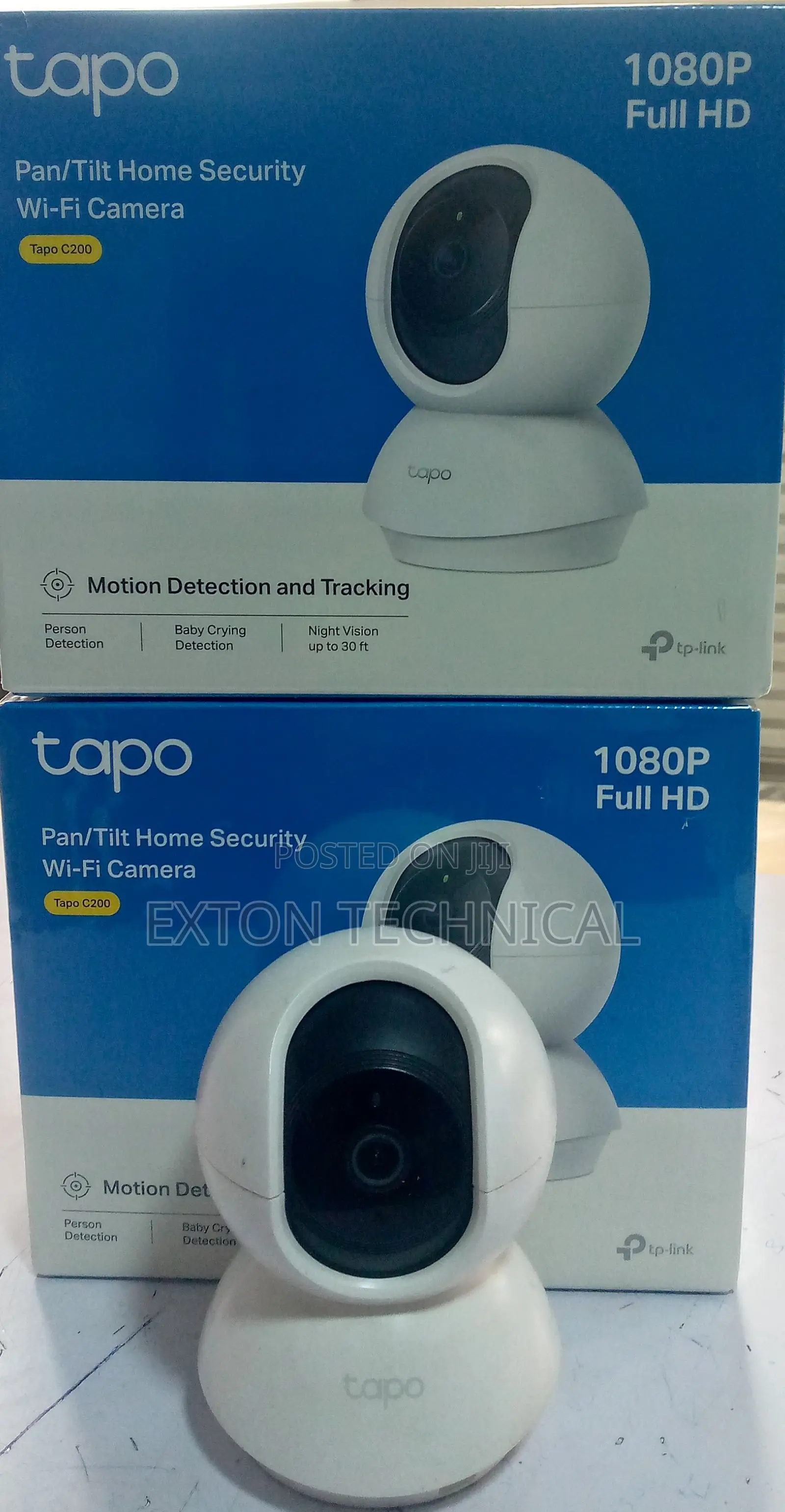 Tapo C200 Pan/Tilt Home Security Wifi 1080p Full Hd Camera