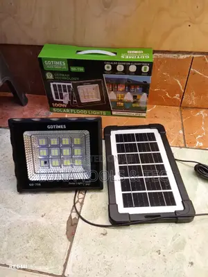 Solar Pannel and Solar Light, 100W, 12volts.