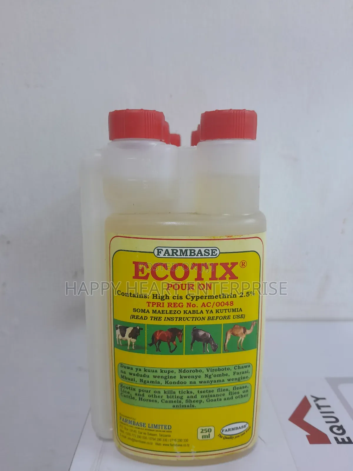 Ecotix Pour on Acaricide 250ml