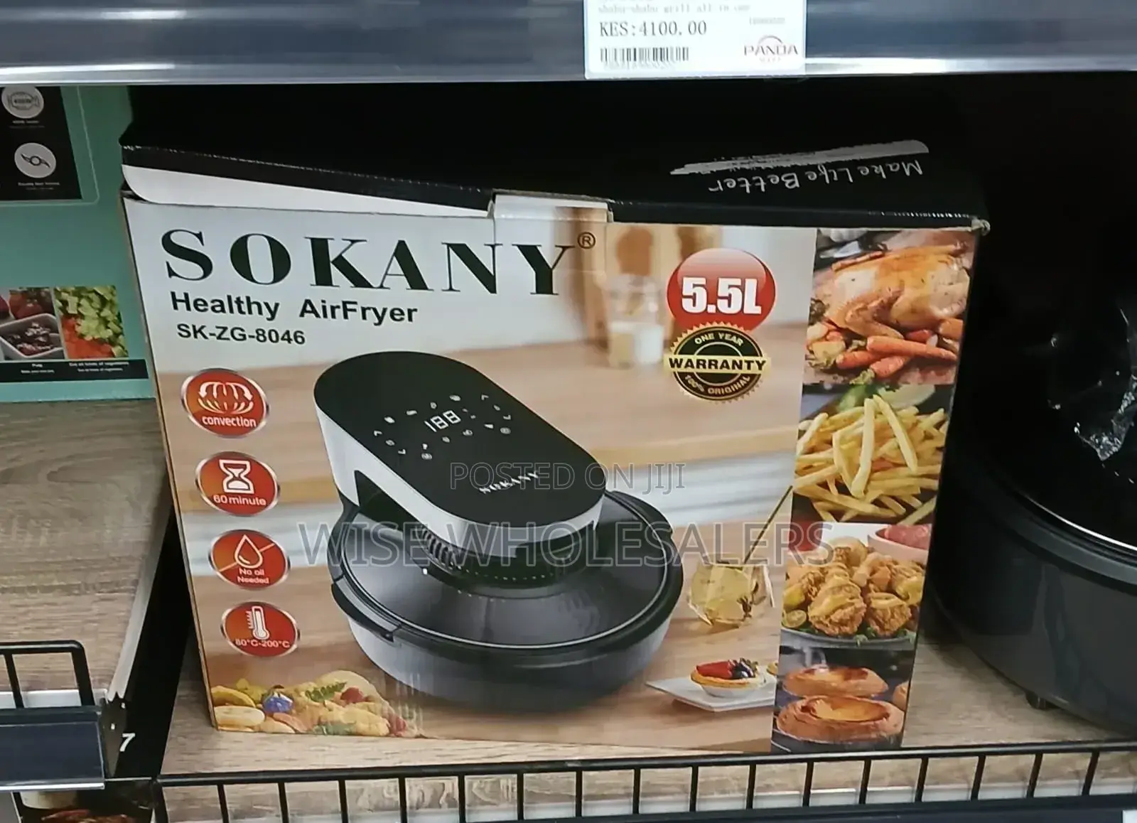 Sokany Air Fryer , Available