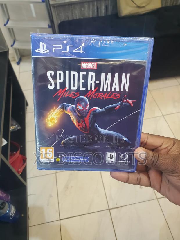 Ps4 Spiderman Miles Morales - main view