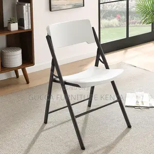 Folding Chair, Ergonomic Swiveling Back Seat