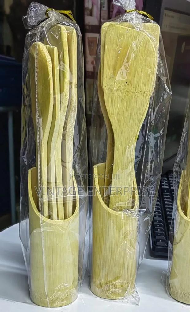 Mwiko Set ,Bamboo Mwiko Set