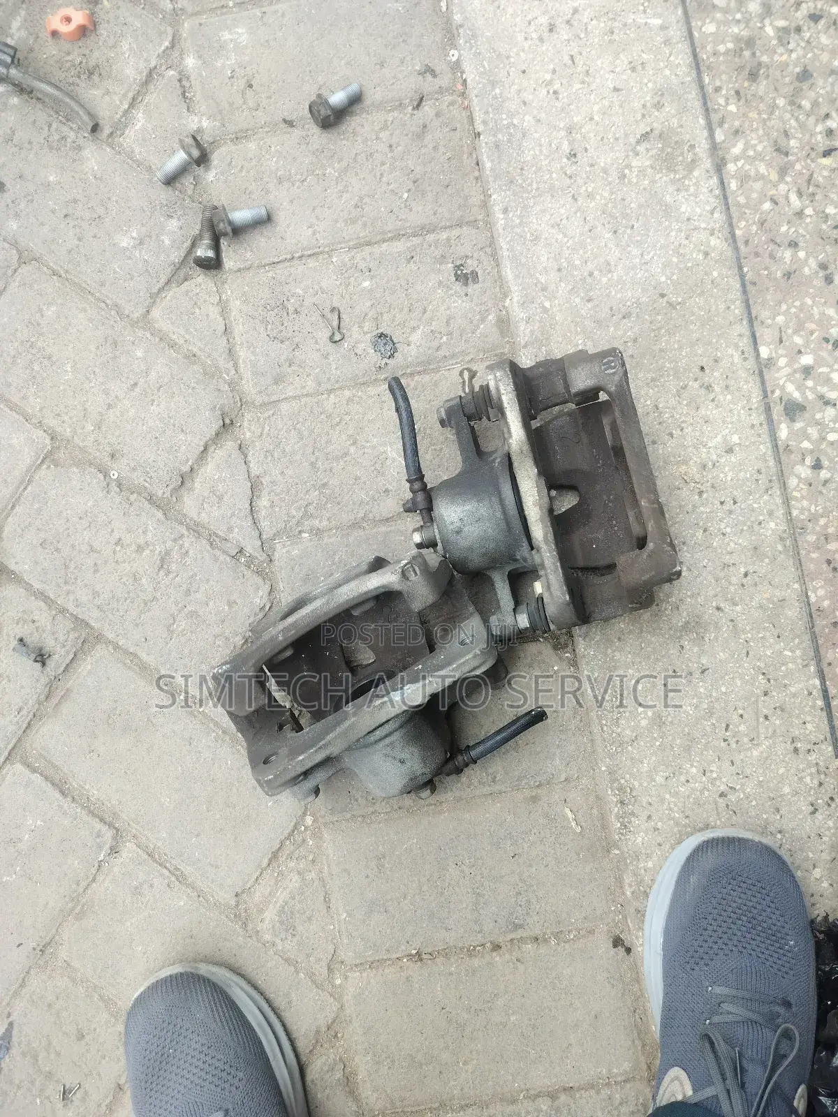Toyota Aqua Hybrid Front Calipers