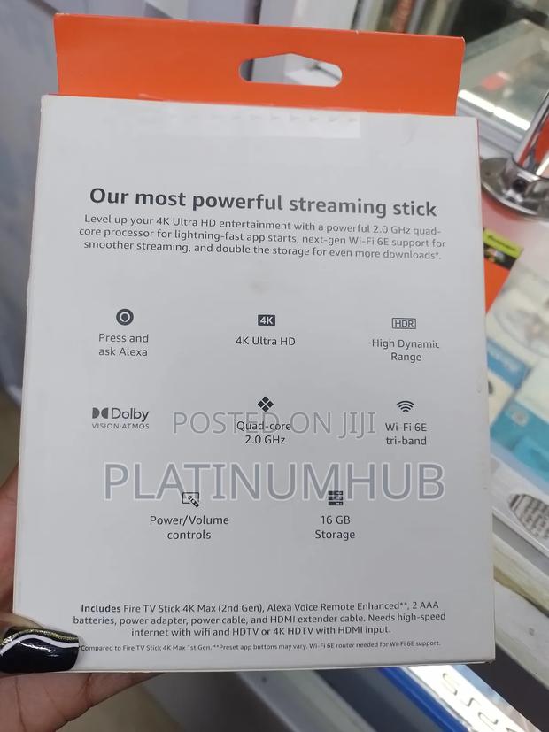 Fire Tv Stick Max - thumbnail 2