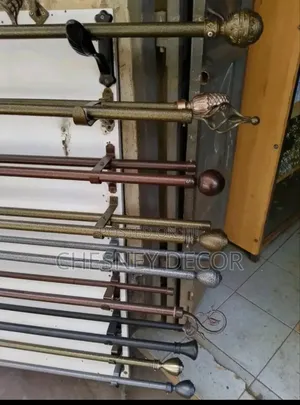 Durable Juakali Rods and Accessories for Living Spaces