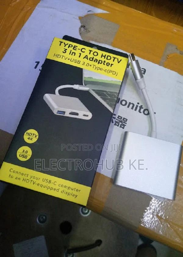 Type C to Hdmi 3 in 1 Adapter-Top New Quality