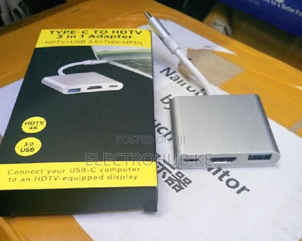 Type-C to HDMI 3 in 1 Adapter-Efficient Quality - main view