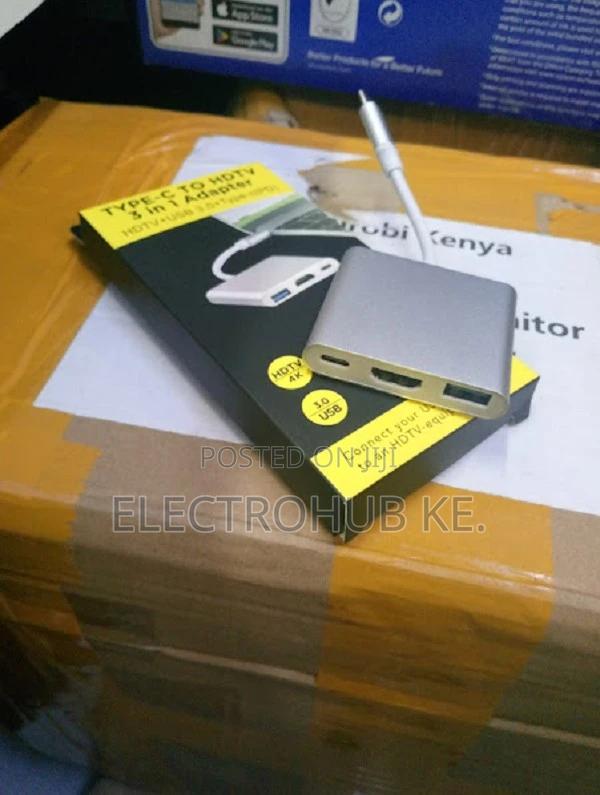 Type C 3 in 1 Adapter - main view