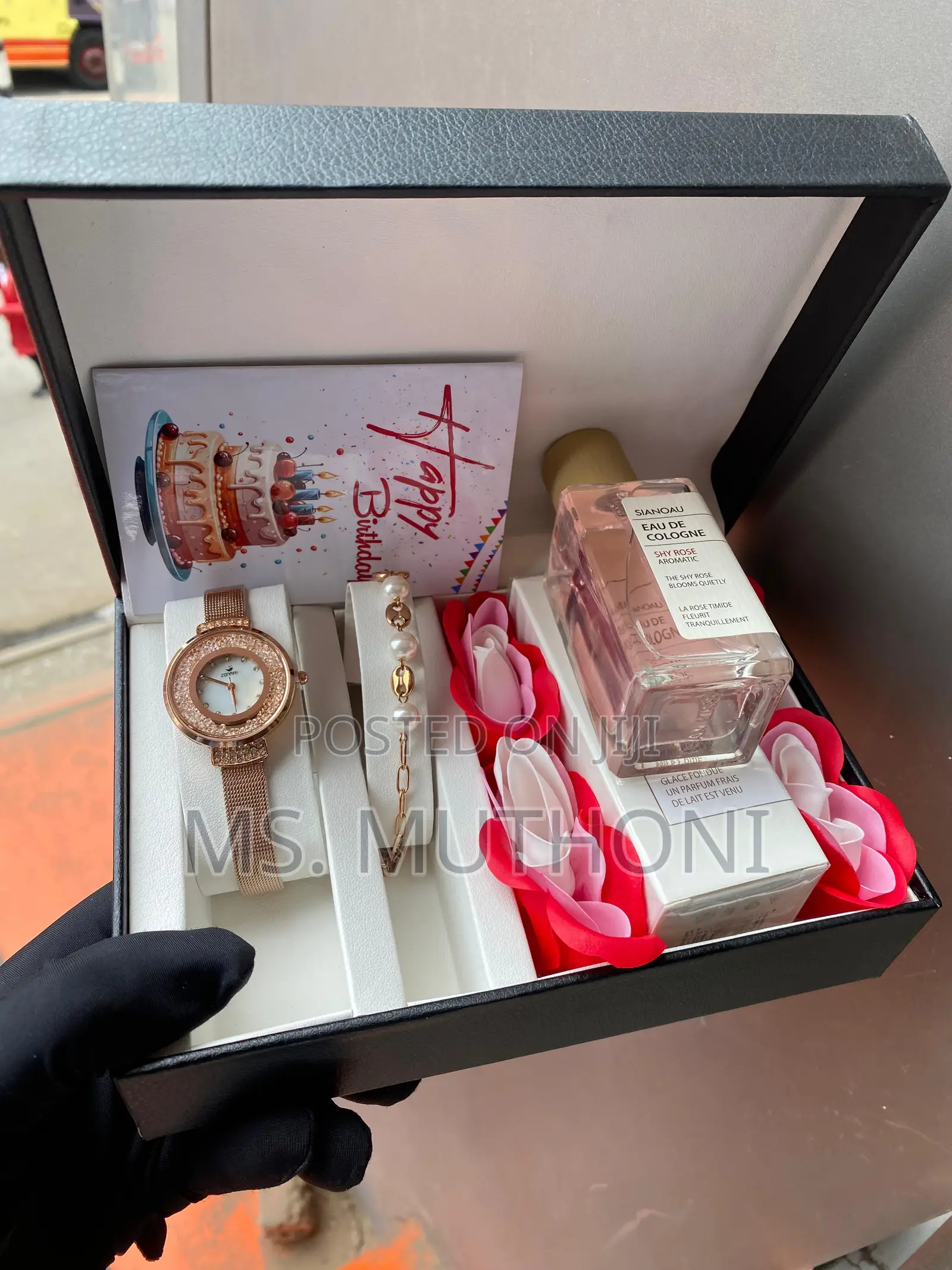 Ladies Perfume /Watch Gift Set