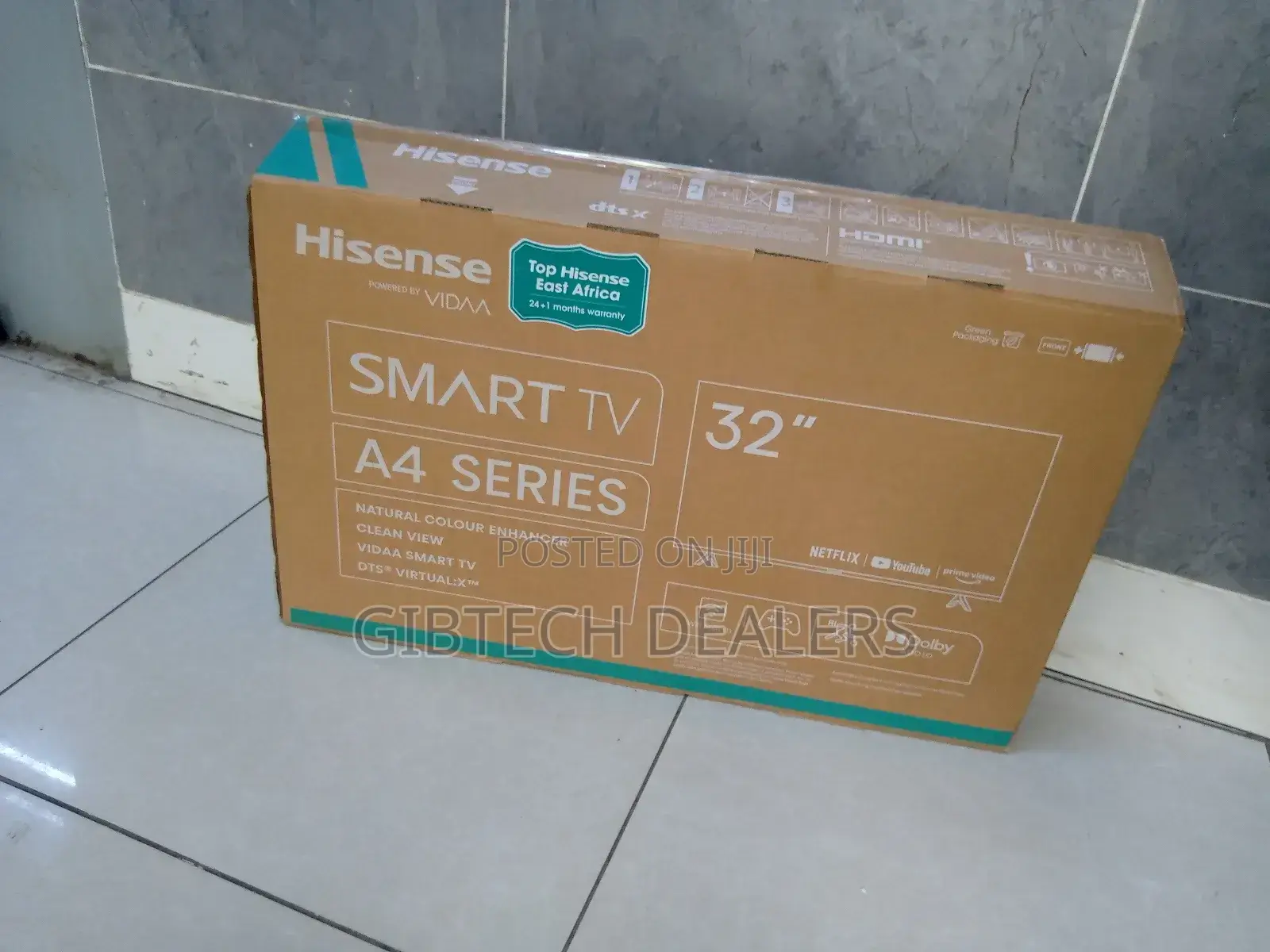 Hisense 32 Inches Smart Frameless Tv