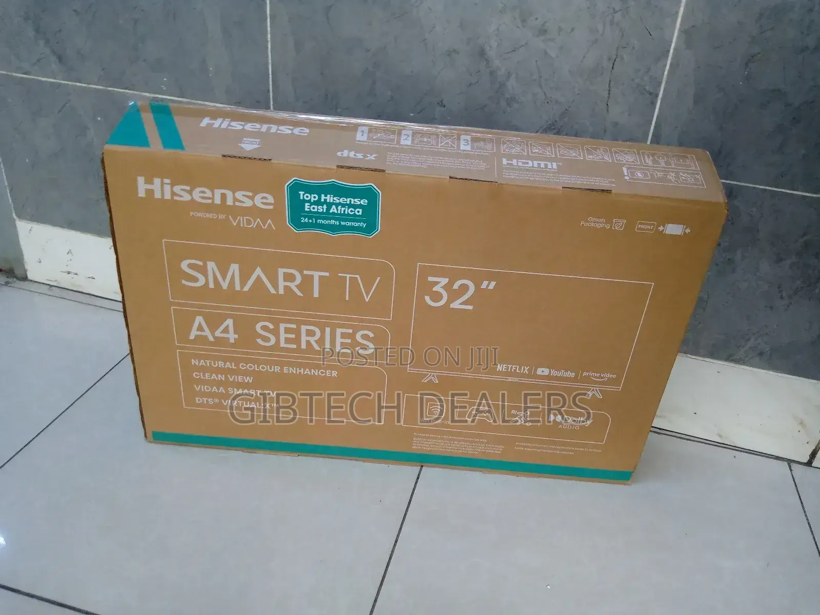 Hisense 32 Inches Smart Frameless Tv