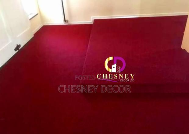 Delta Maroon Wall to Wall Carpets for Home Church and Office
