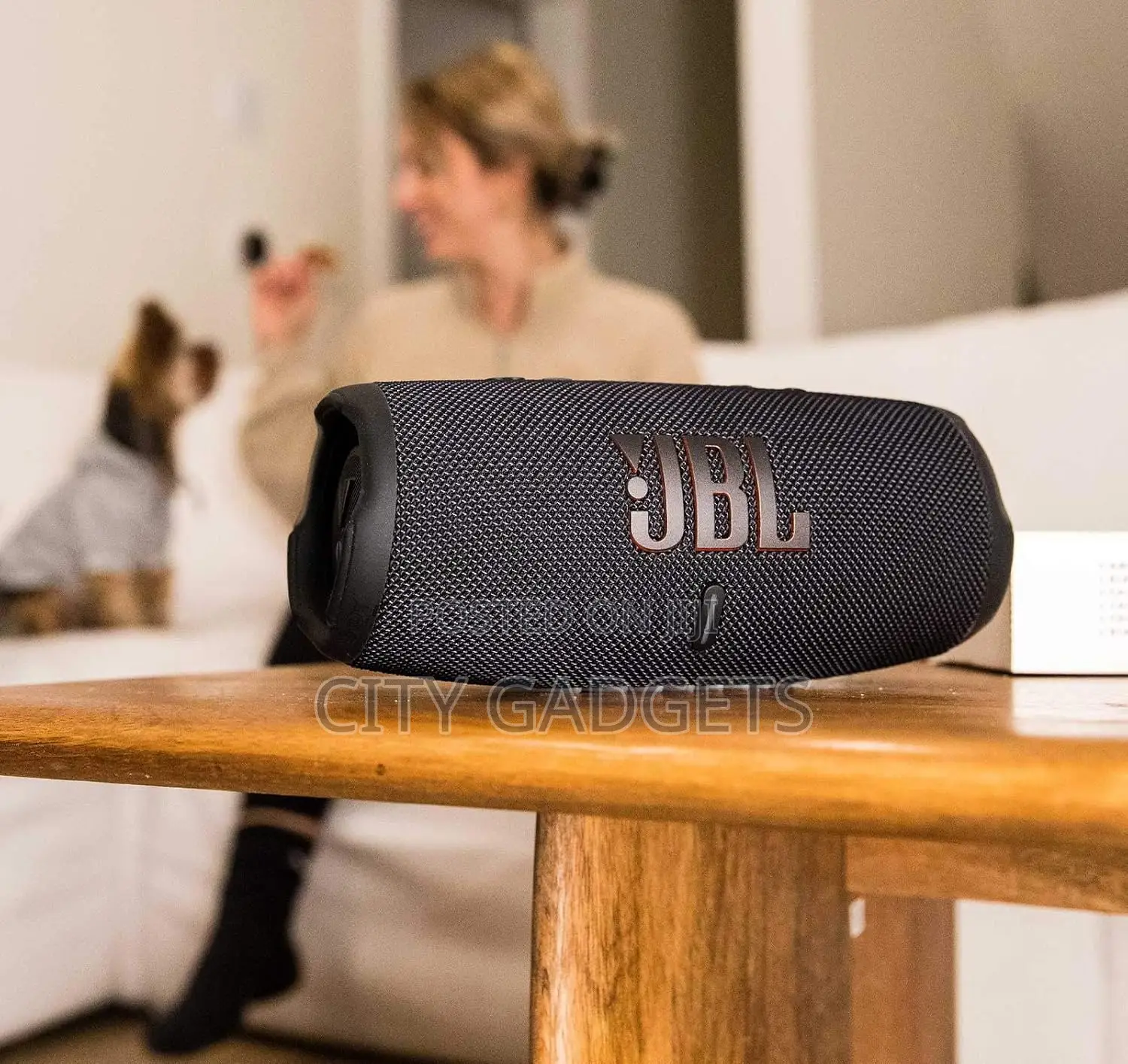 JBL Charge 5 Portable Wireless Bluetooth Speaker - Black