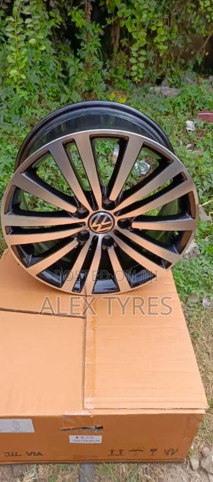 Size 17 Inches Vw Alloy Rims Set
