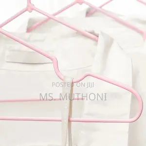 10pcs Clothes Hangers With Antislip Stainless Steel Hook.