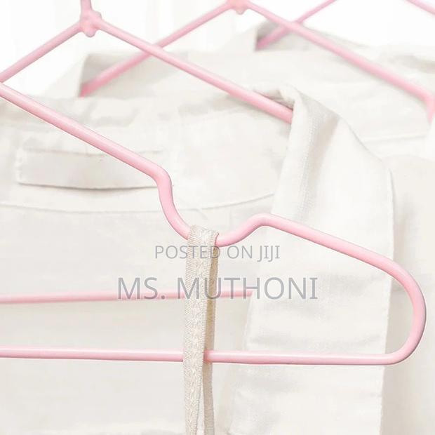10pcs Clothes Hangers With Antislip Stainless Steel Hook. - thumbnail 2