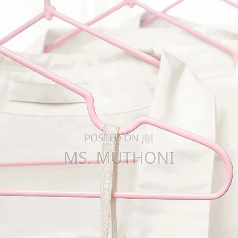 10pcs Clothes Hangers With Antislip Stainless Steel Hook.