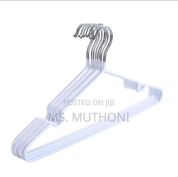 10pcs Clothes Hangers With Antislip Stainless Steel Hook. - thumbnail 4