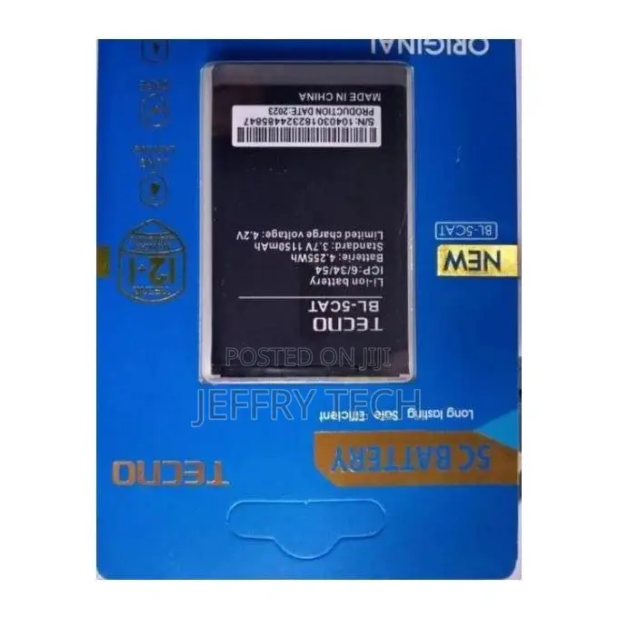 Tecno 5 C Battery