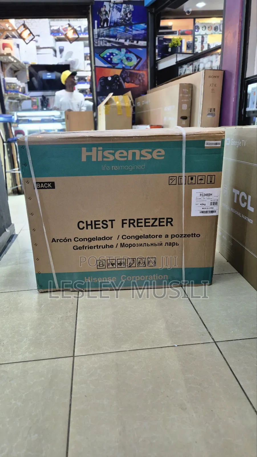 H245cf
Hisense H245CF | (Chest Freezer) Refrigerator