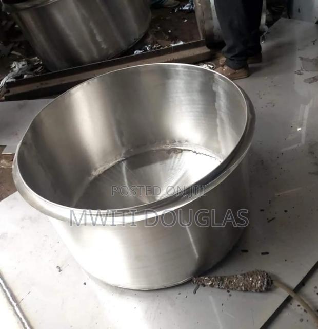 60 Liters Pure Stainless Steel Boiler/ Sufuria