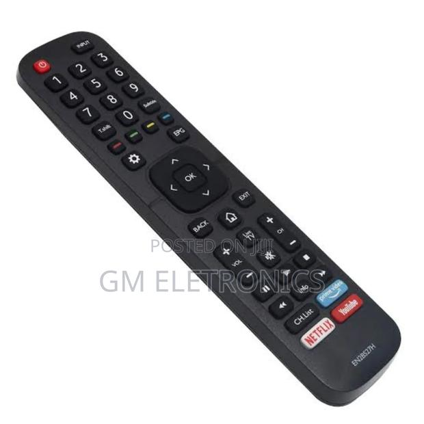New Hisense Replacement Remote EN2BS27H For Smart Tv.(Black)