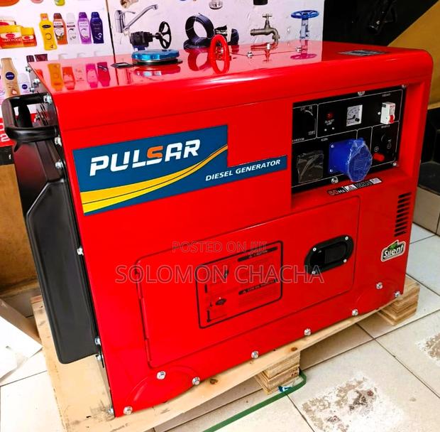 Pulsar 10kva Silent Diesel Generator + Free ATS Single Phase - main view