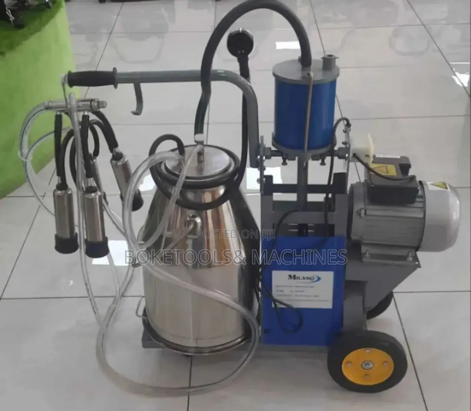 Complete Commercial Milking Machine Single Barrel