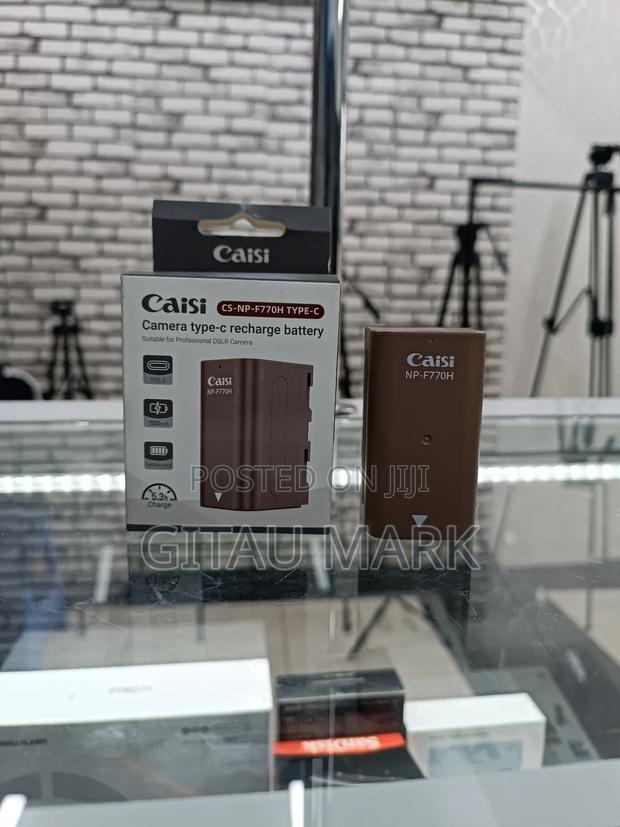 Caisi NPF770H Type C 7000mah Battery - thumbnail 2
