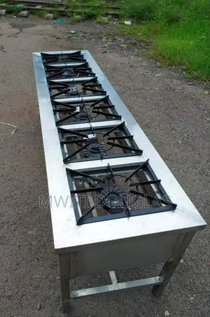 Top Ranked Modern Kitchen Stainless Six Burners Gas Cooker