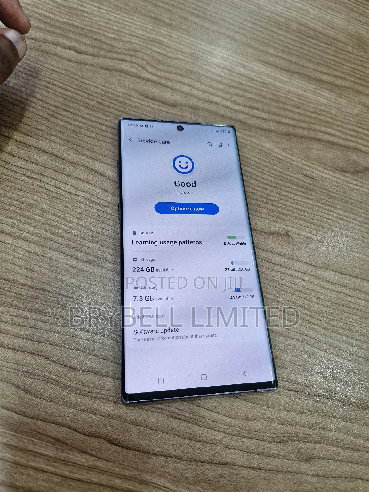 Samsung Galaxy Note 10 Plus 5G 256 GB Blue