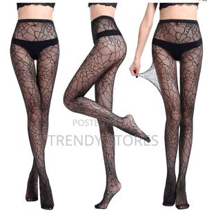 Patterned Fishnet Stockings - thumbnail 2