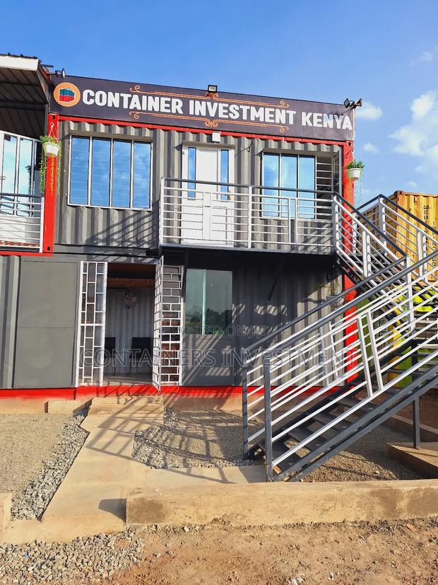 Container Offices Fabricated by Container Investment Kenya - main view