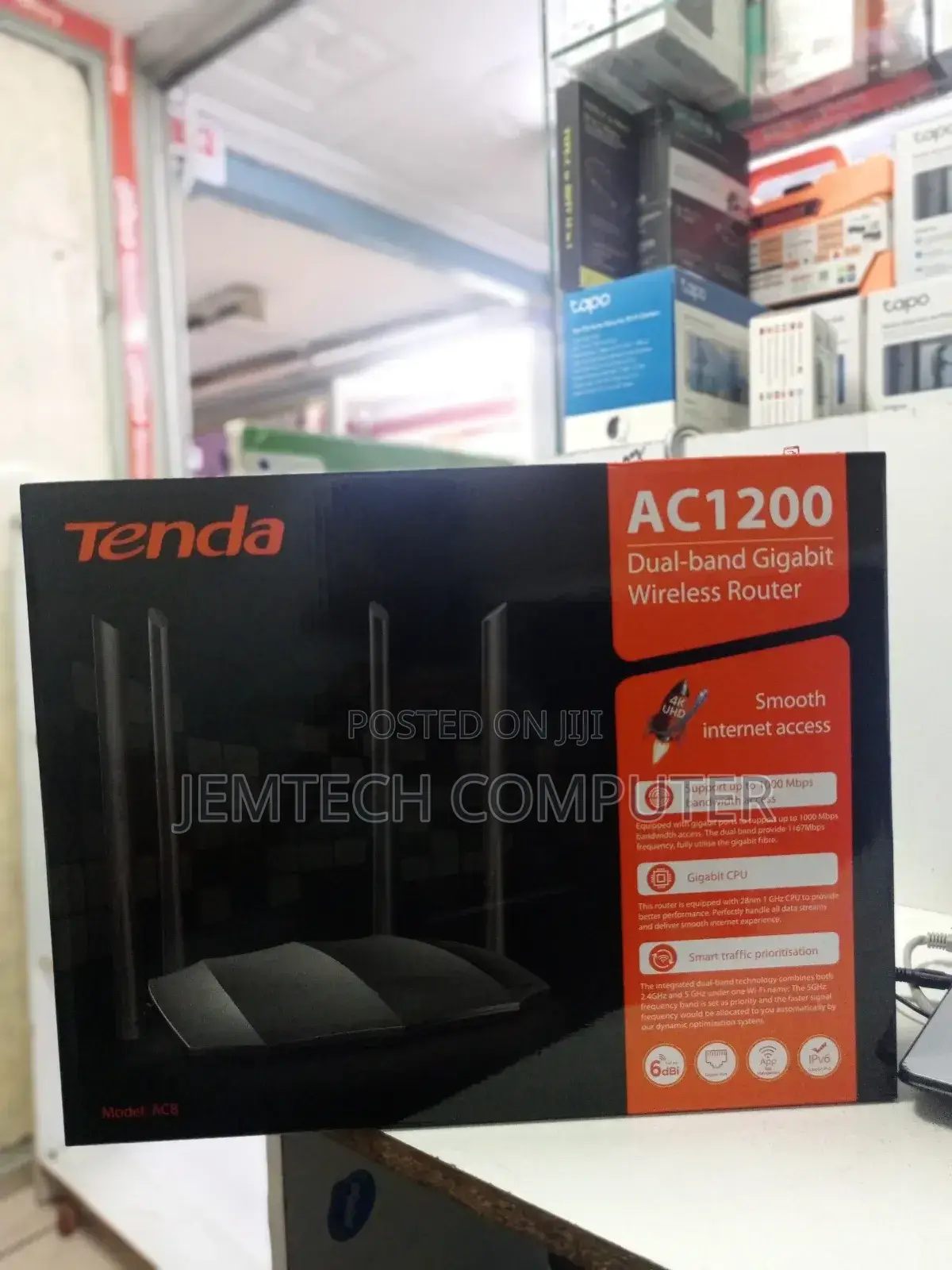 AC1200 Gigabit Wireless Router//Tenda Acher AC8