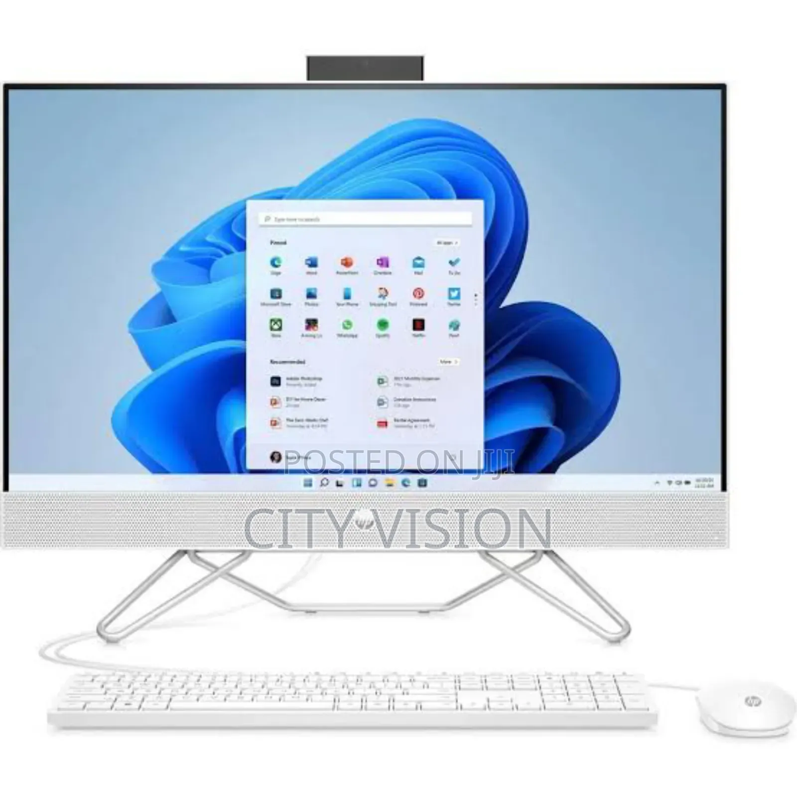New Desktop Computer HP AiO 27 8GB Intel Core I7 SSD 512GB
