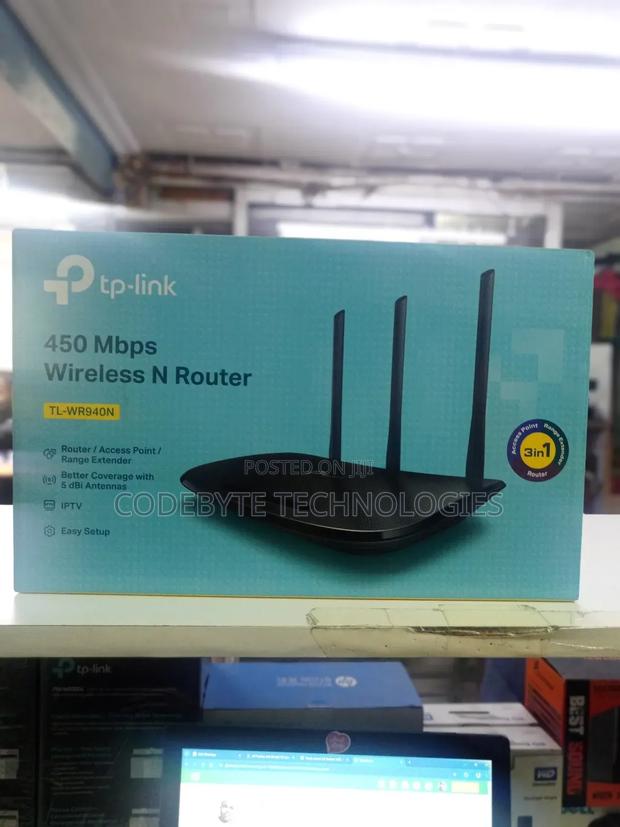 Tp-Link 450mbps Wireless N Router - TL-WR940N - main view