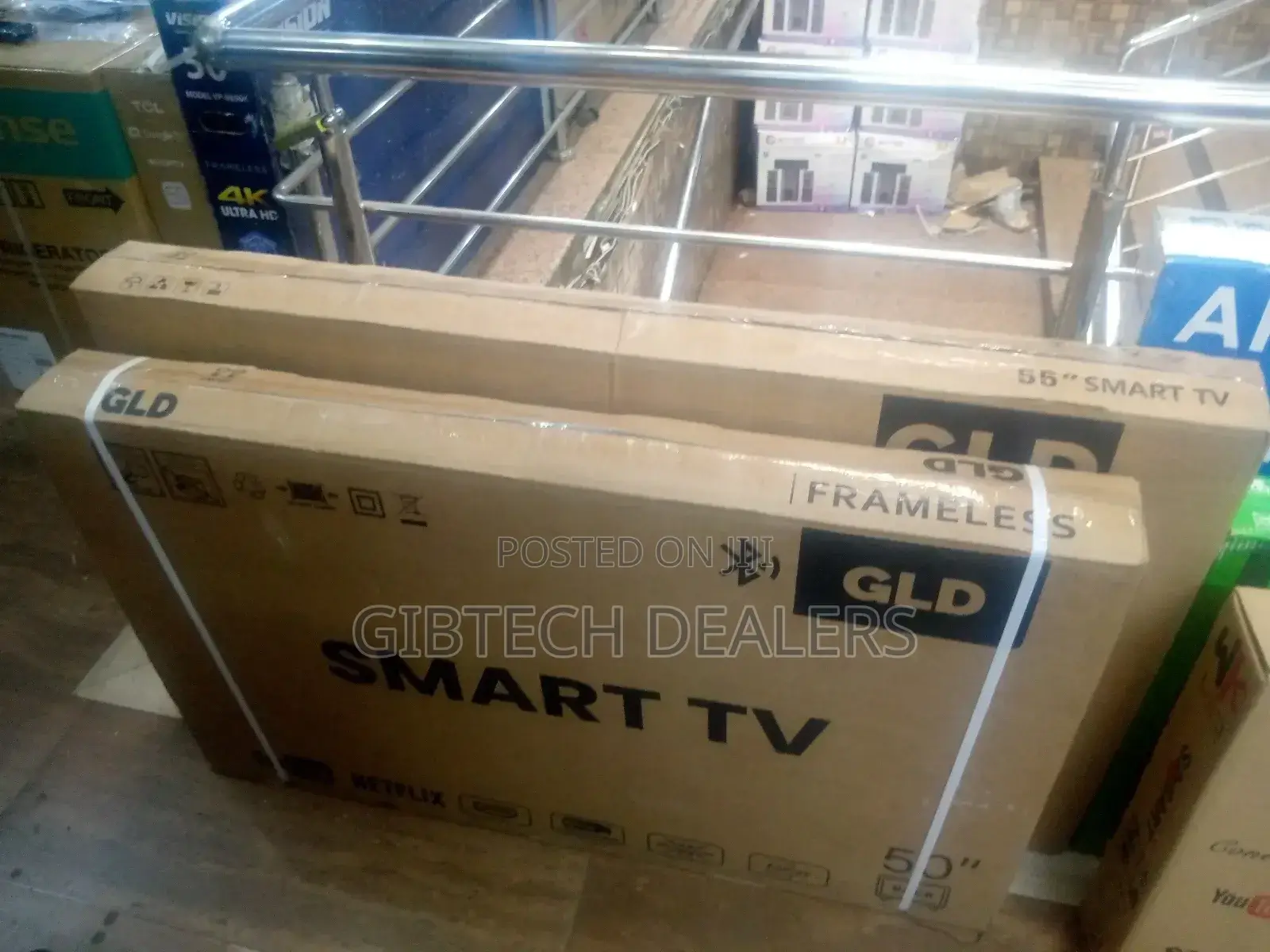 50" GLD Smart Frameless Tv