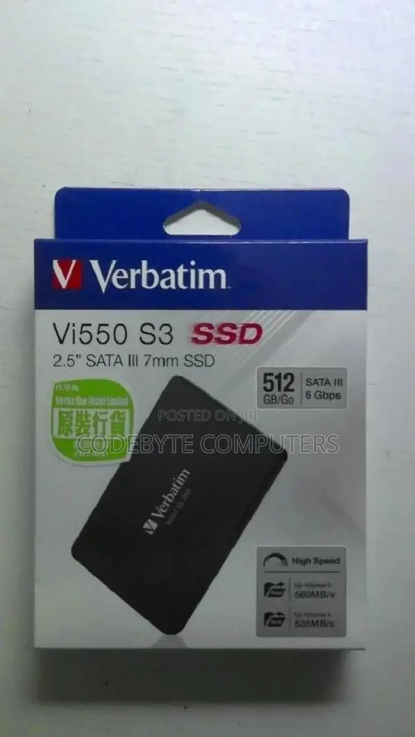 Verbatim Vi550 S3 2.5 512gb SSD