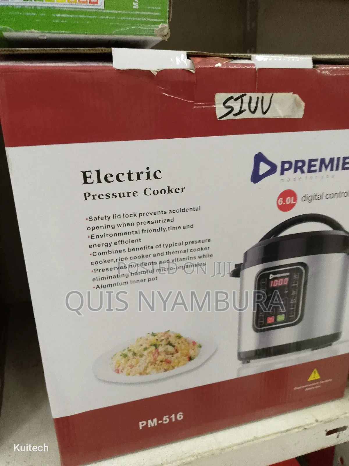 Pressure Cooker 6ltrs Premier