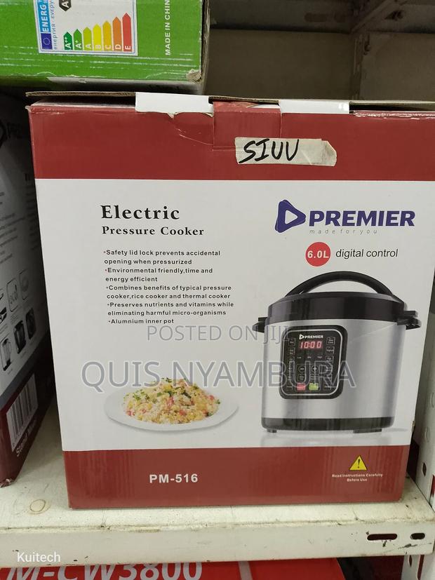 Pressure Cooker 6ltrs Premier - thumbnail 2