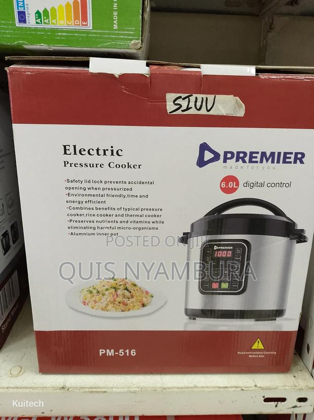 Pressure Cooker 6ltrs Premier - thumbnail 3