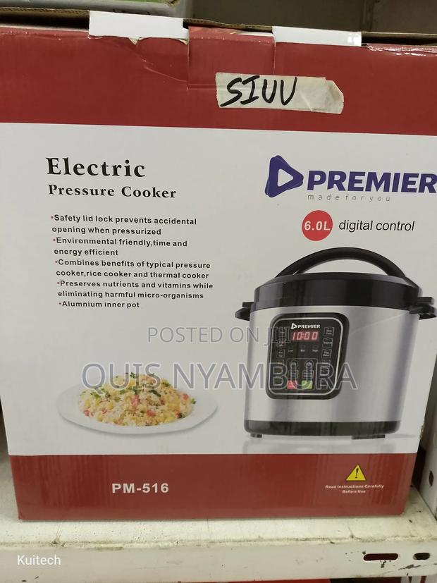 Digital 6L Pressure Cooker. - main view