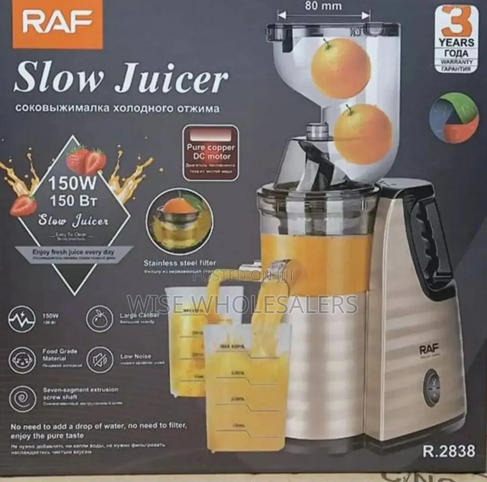 ___Raf Slow Juicer* 