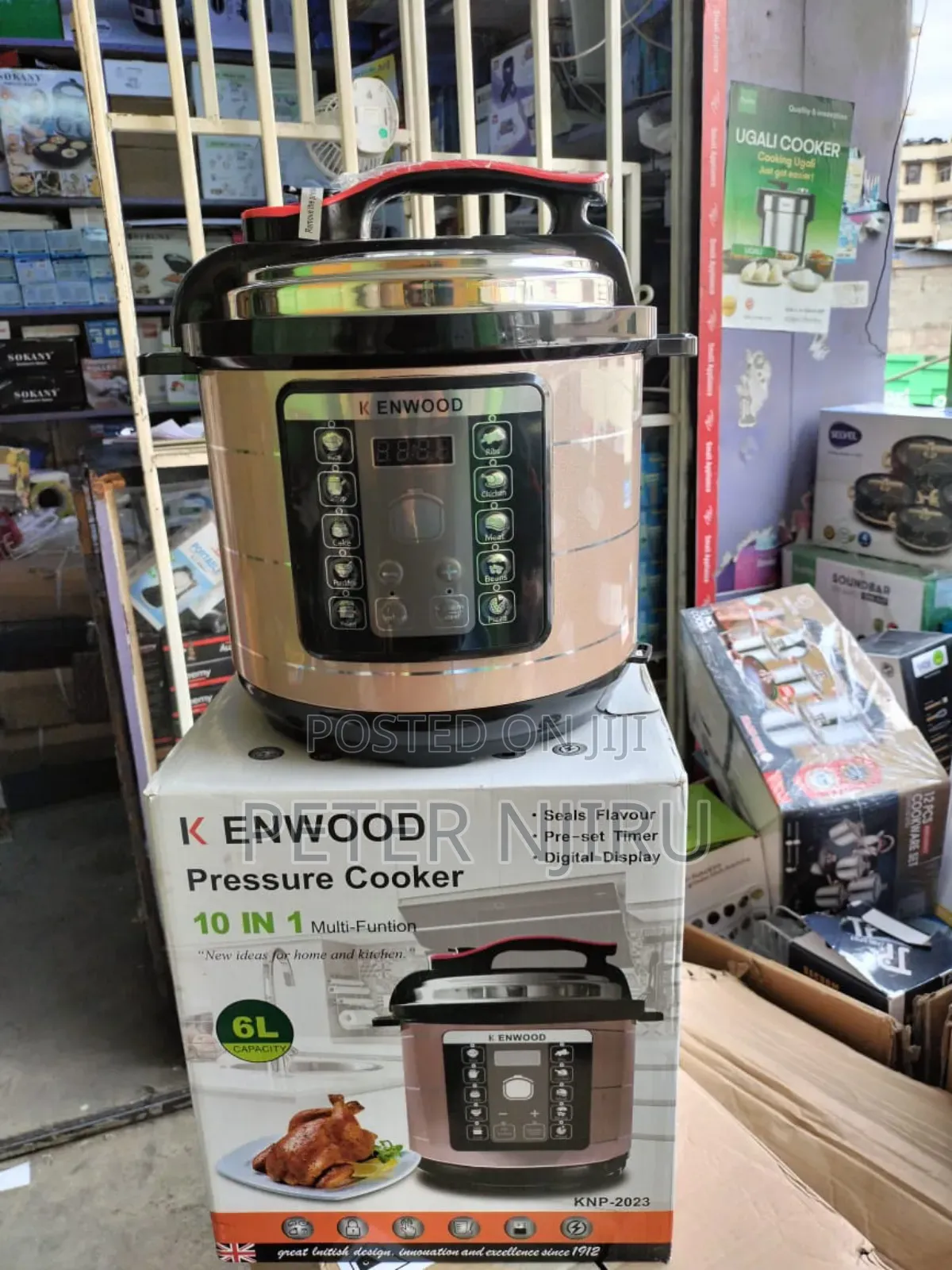 New Arrival Kenwood Electric Pressure Cooker 10 in 1 Functio