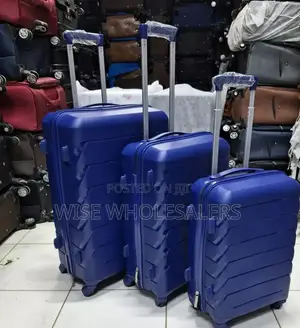 3 In 1 Fibre Laxurious Suitcase Briefcase Travel Bag"