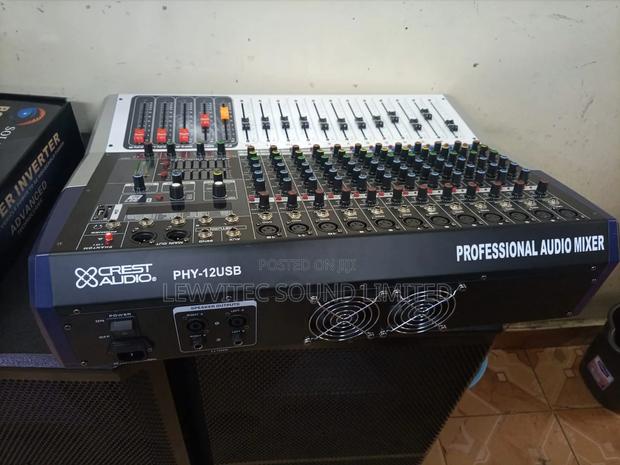 Crest Audio Mixer - main view