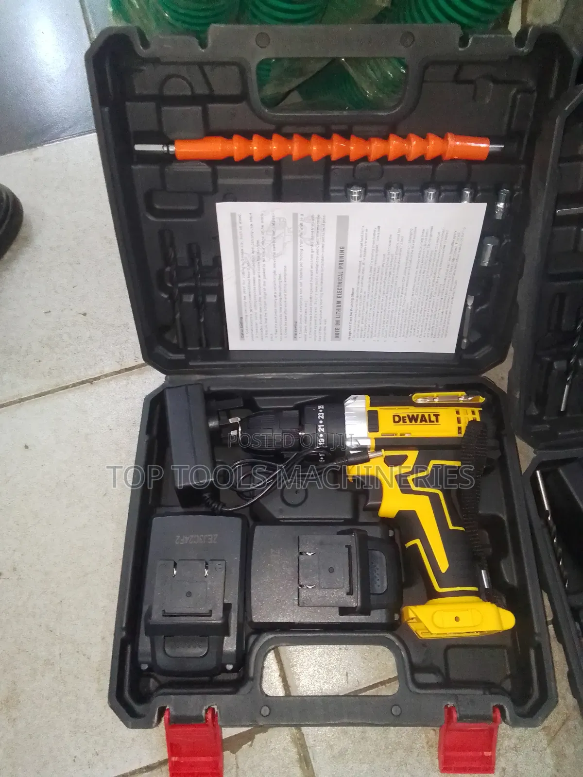 Dewalt Cordless Drill Tool Kit